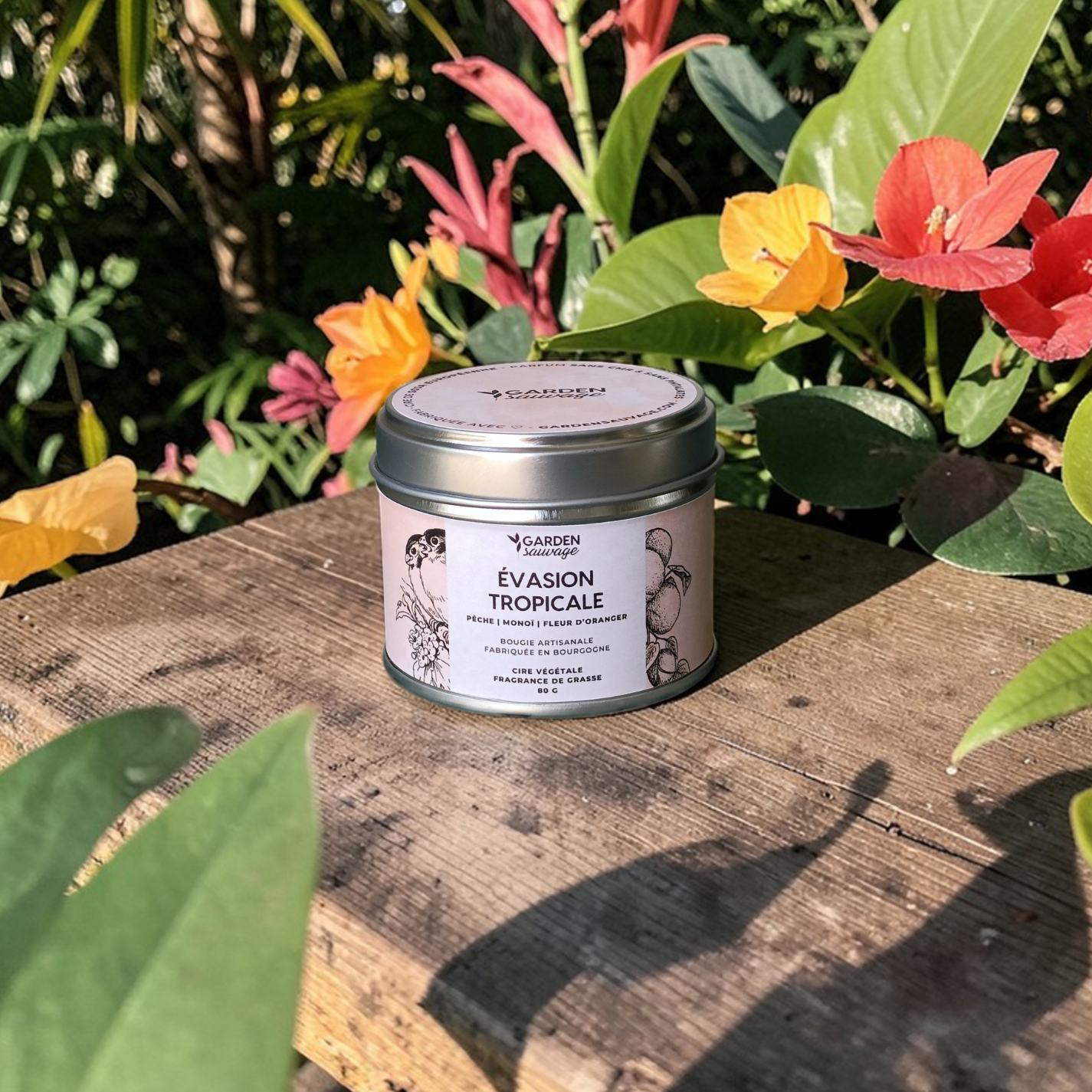 Bougie Evasion tropicale