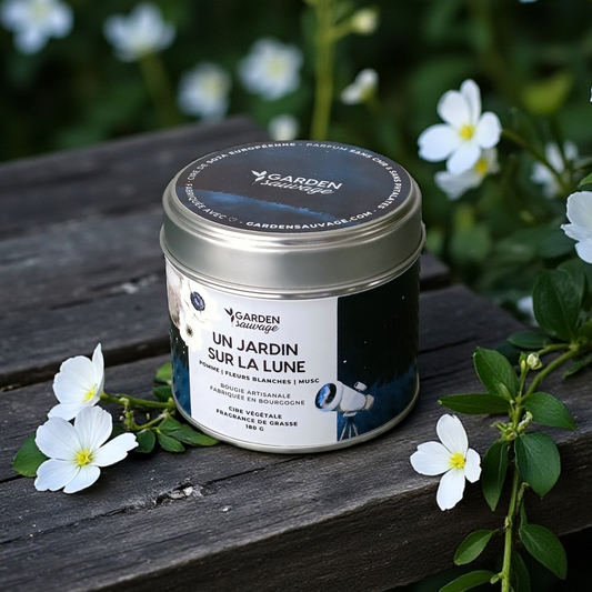 Bougie Un jardin sur la lune