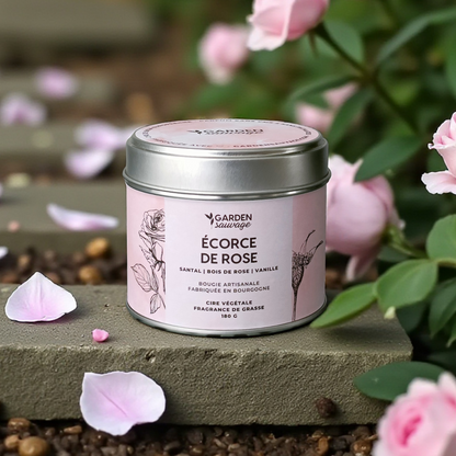 Bougie Écorce de rose