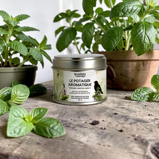 Bougie Le potager aromatique