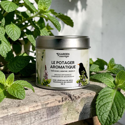 Bougie Le potager aromatique