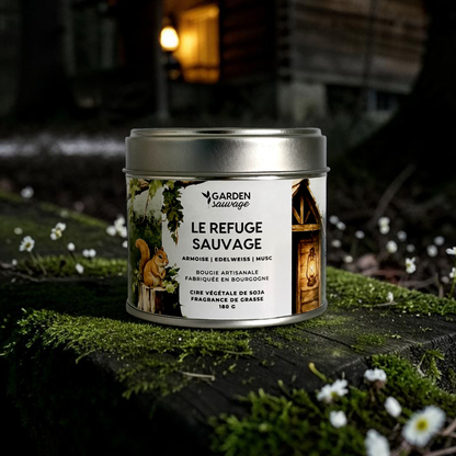 Bougie Le refuge sauvage