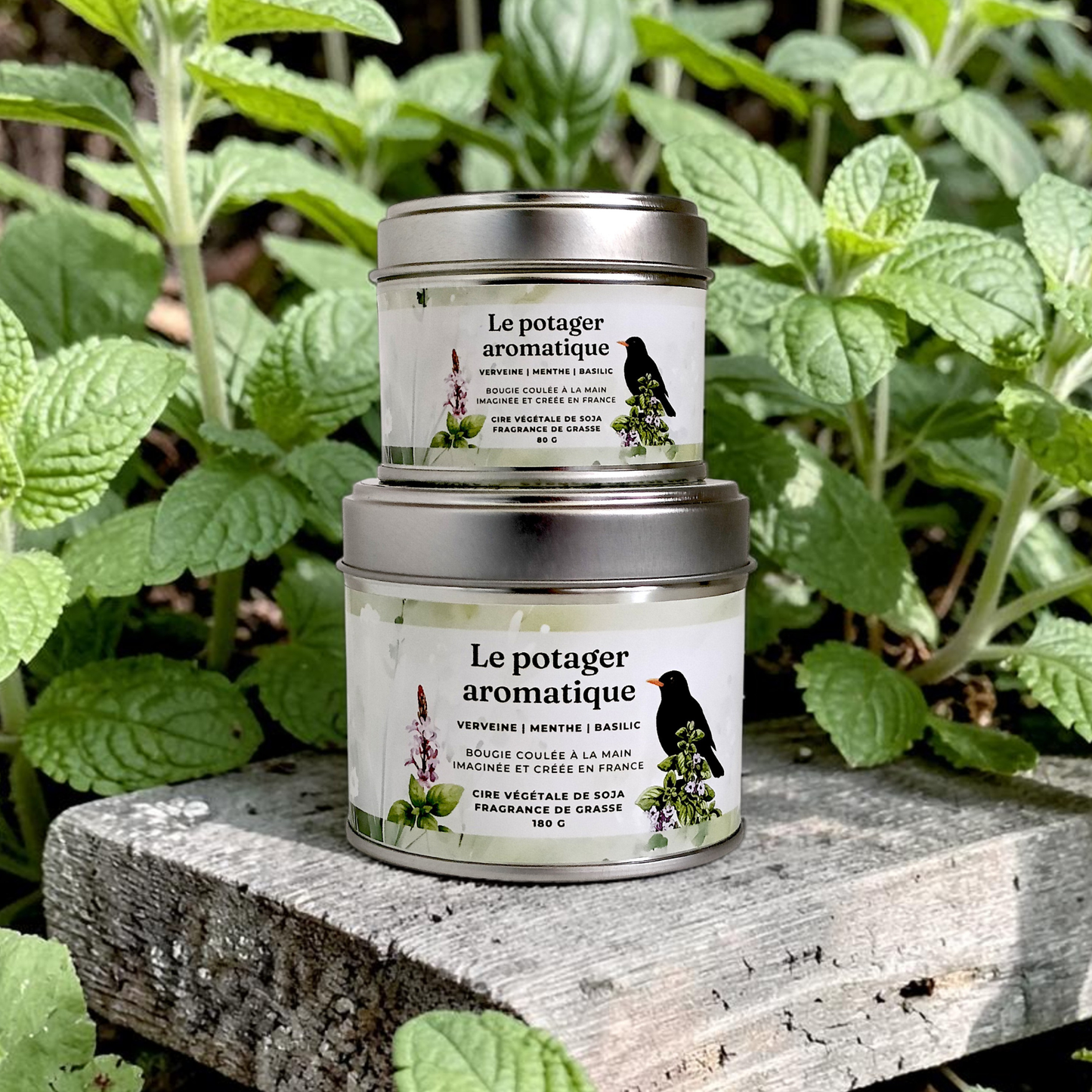 Bougie - Le potager aromatique