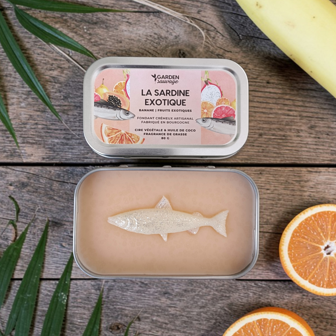 Fondant crémeux La sardine exotique