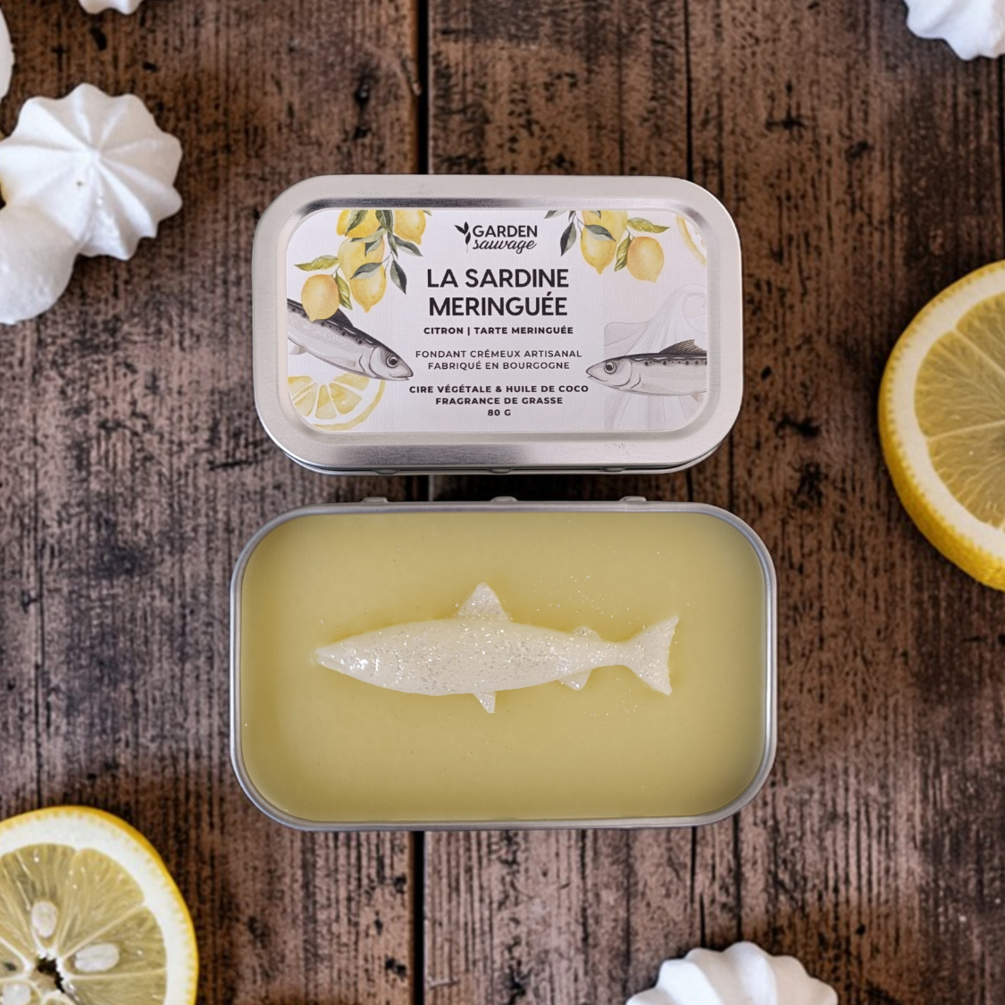 Fondant crémeux La sardine meringuée