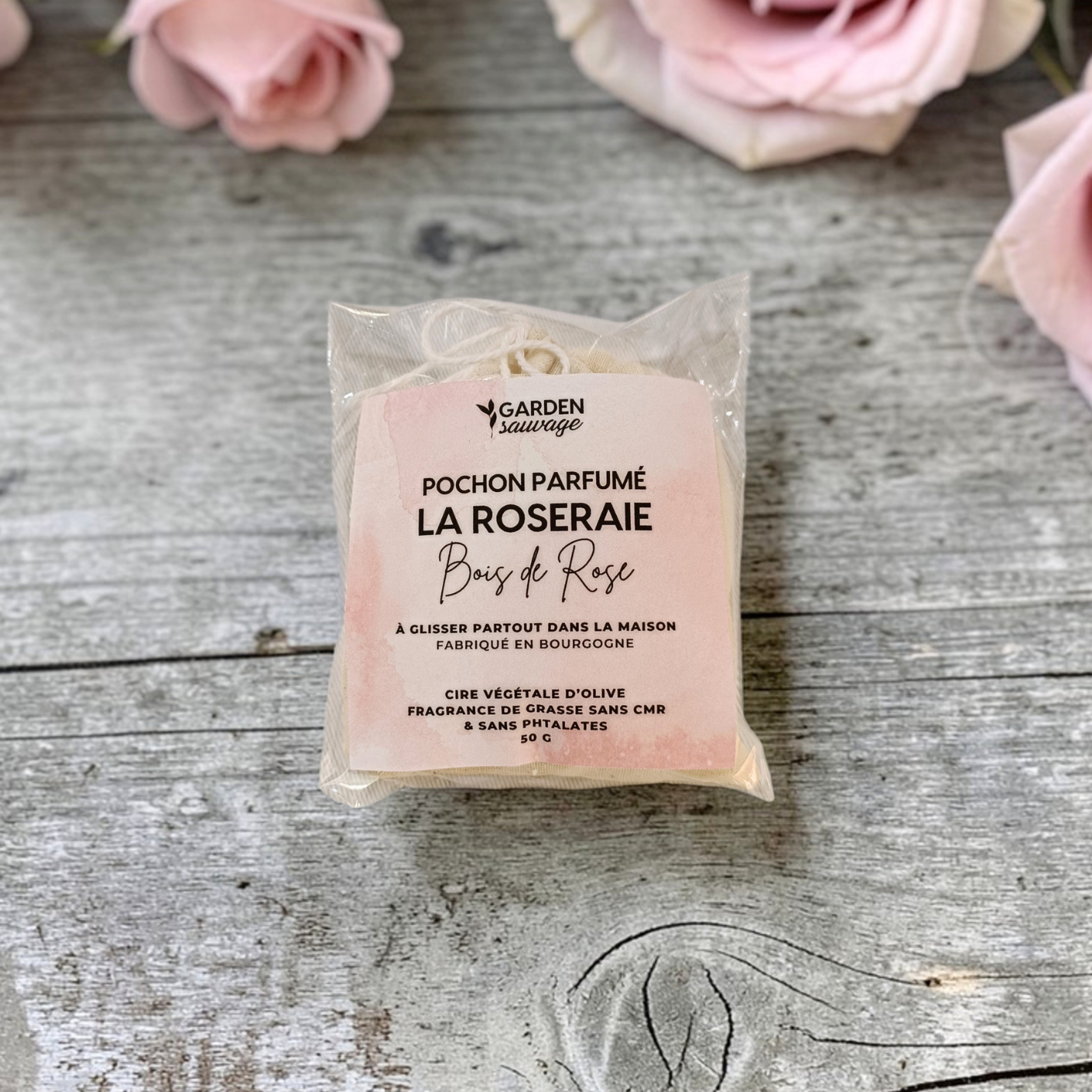 Pochon parfumé La roseraie